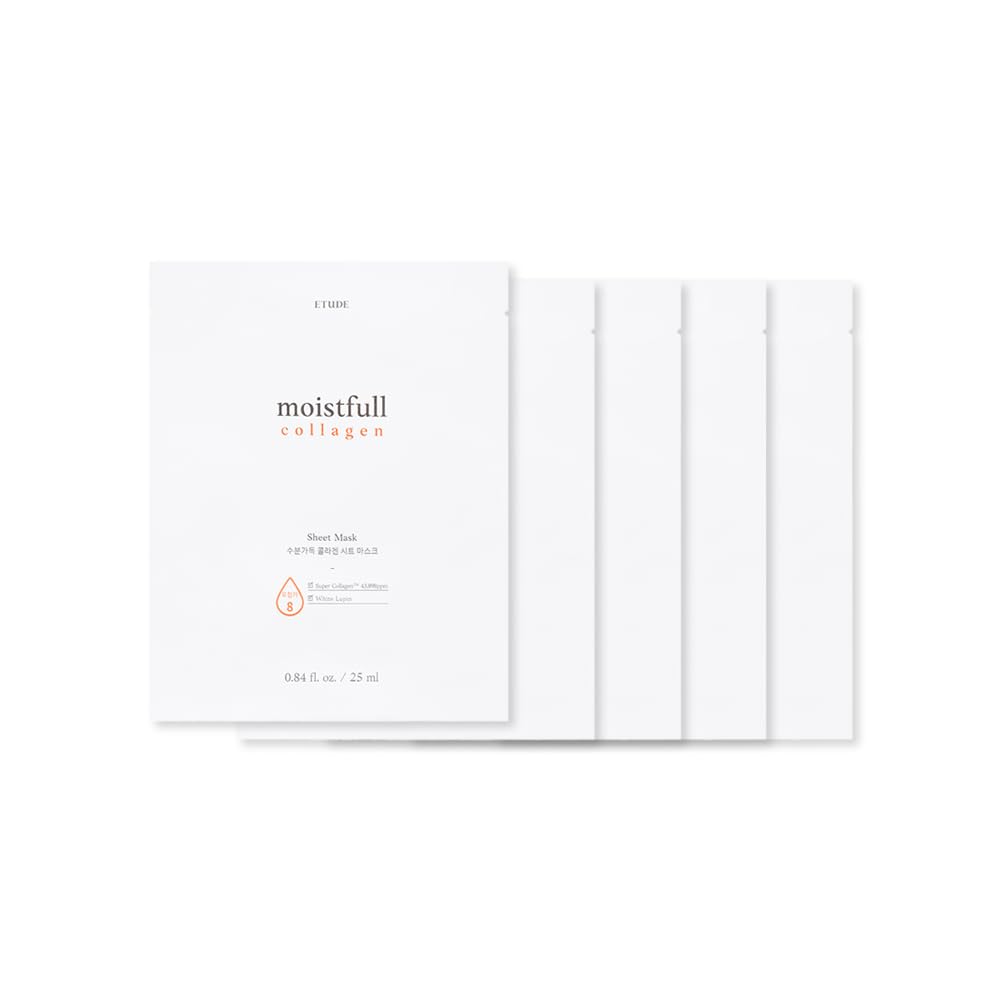 ETUDE Moistfull Collagen Sheet Mask 5pcs