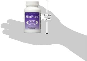 AllerPhase Natural Herbal Sinus and Lung Relief Supplement 30 Vegetarian Capsules