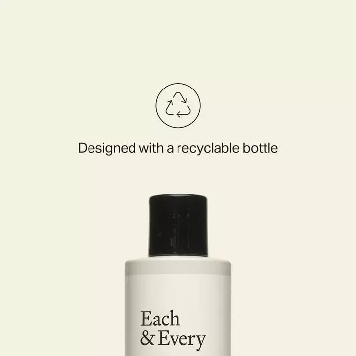 Each & Every Sensitive Skin Body Wash - Rose & Vanilla -10 Fl Oz