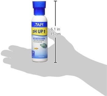 API pH UP Freshwater Aquarium Water pH Raising Solution for fish,4-Ounce Bottle, Brown