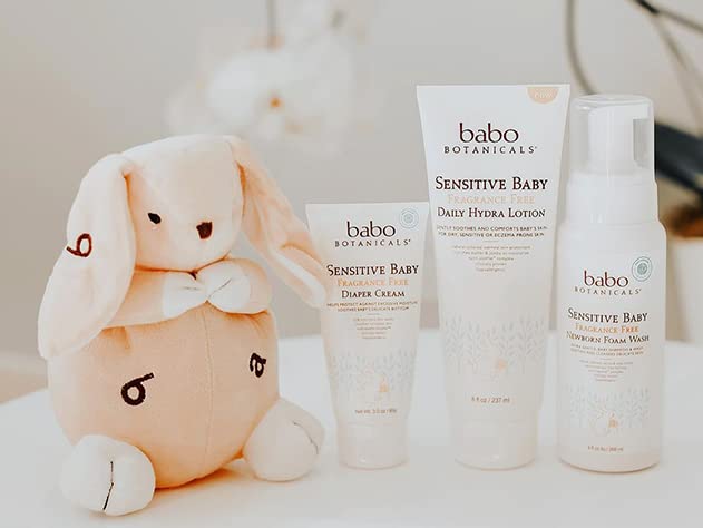 Babo Botanicals Sensitive Baby Fragrance-Free Newborn Foam Wash - 9 fl oz