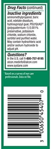 Systane Lubricant Eye Gel Drops 10 ml - 2 Count