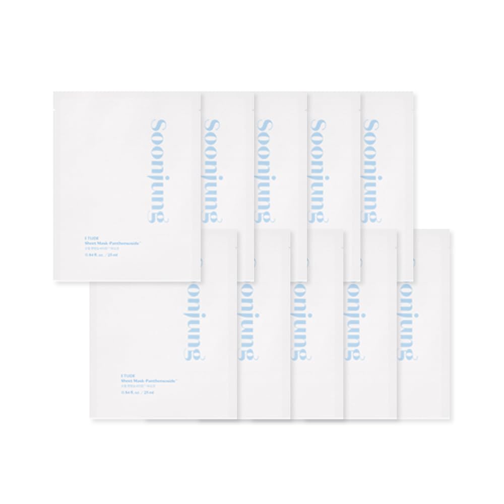ETUDE SoonJung Sheet Mask Panthensoside (10pcs Pack)