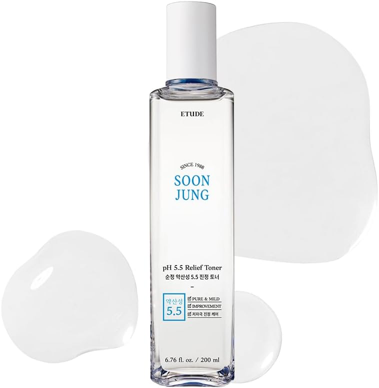 ETUDE Soonjung pH5.5 Relief Toner 200ml