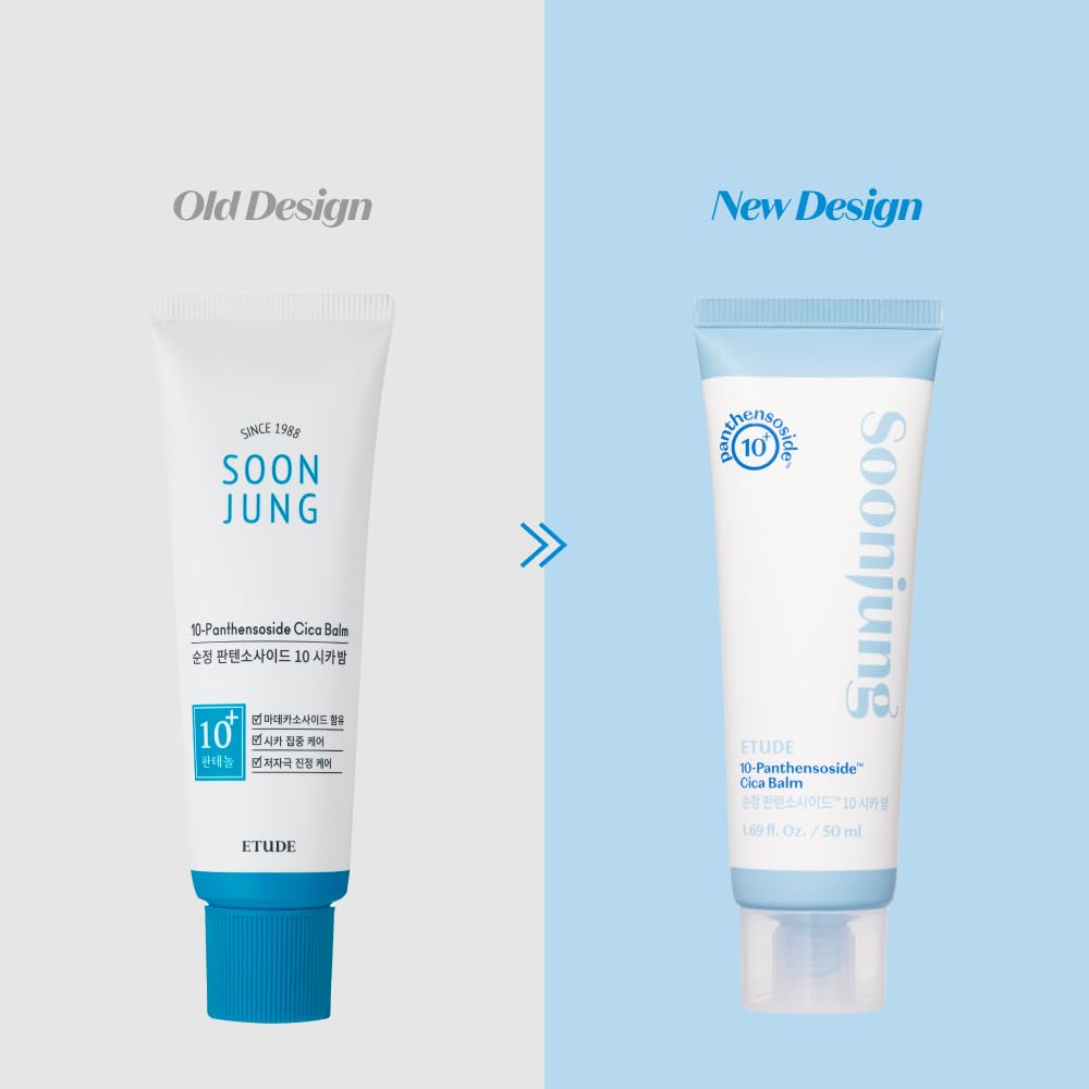 ETUDE SoonJung 10-Panthensoside Cica Balm,1.69 Fl Oz