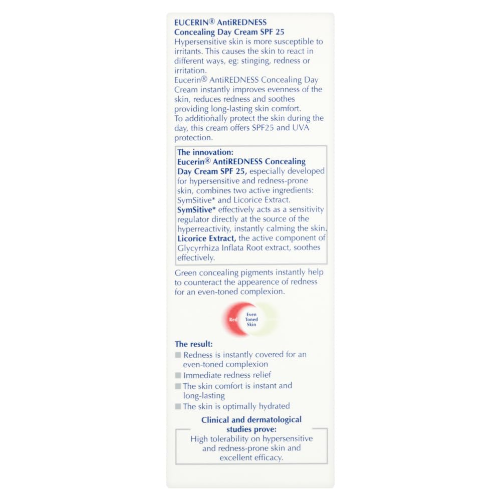 Eucerin Anti-Redness Concealing Day Cream - SPF25 50ml