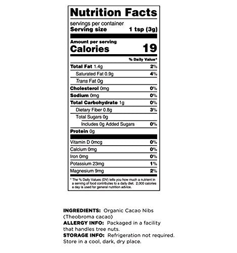 Terrasoul Superfoods Raw Organic Cacao Nibs