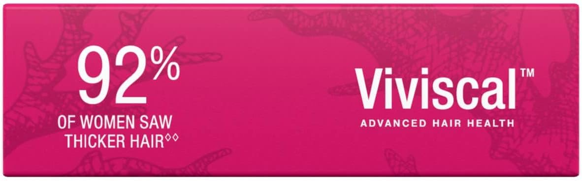 Viviscal Hair Growth Supplements for Women to Grow Thicker 60 Count