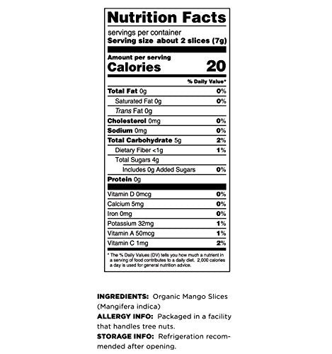 Terrasoul Superfoods Organic Dried Mango Slices