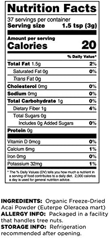 Terrasoul Superfoods Organic Acai Berry Powder
