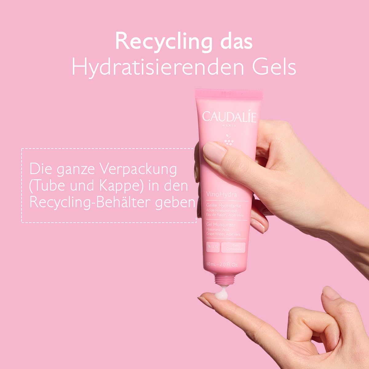 Caudalie VinoHydra Gel Moisturizer with Hyaluronic Acid & Aloe Vera