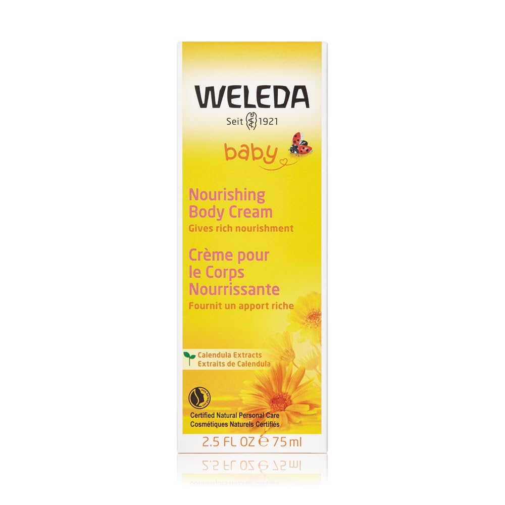 Weleda Calendula Body Cream, 2.5 Fluid Ounce