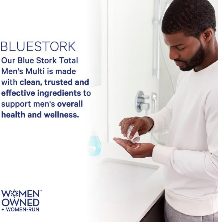 Blue Stork Total Mens Multi, Multivitamin 60 Capsules