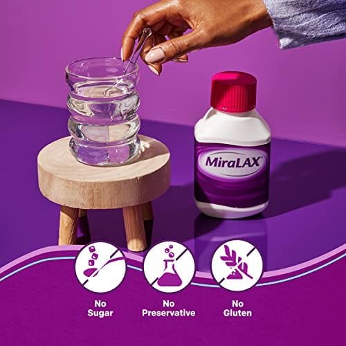 MiraLAX Gentle Constipation Relief Laxative Powder 10 Dose