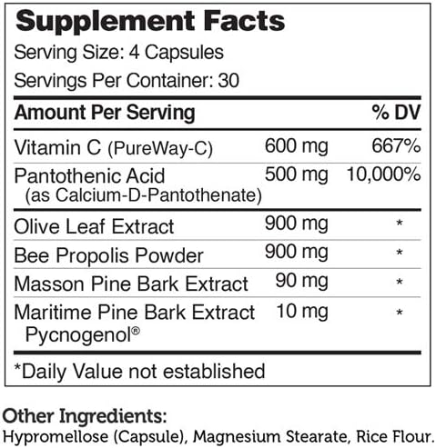 Zahler Immune Defense, Immune System Support, 120 Capsules