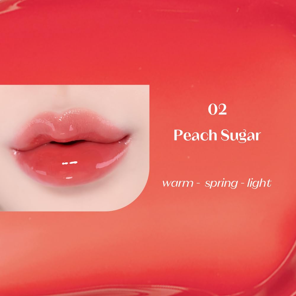 TUDE Over Glowy Tint Peach Sugar