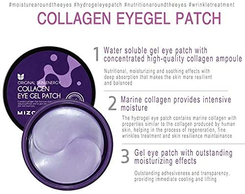 MIZON Marine Collagen Eye Gel Patch with Hydrolyzed - 60 pcs
