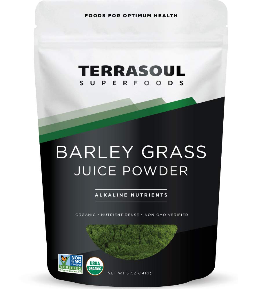 Terrasoul Superfoods Barley Grass Juice Powder Organic