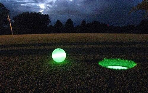 GlowGear Golf - GlowV1 Night Golf Balls with UV Flashlight, 2 Piece
