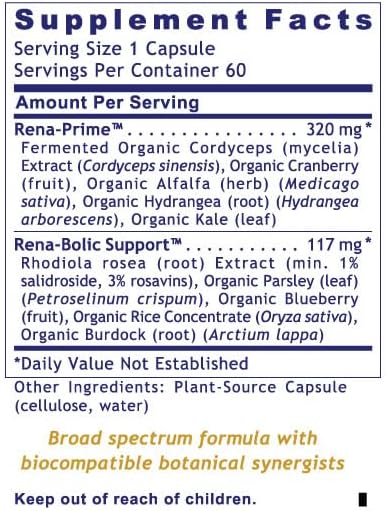 Premier Research Labs RenaVen: Premier Kidney Support - 60 Plant-Source Capsules