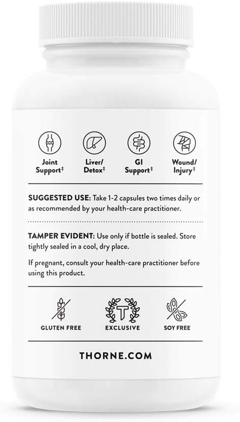 Thorne Curcumin Phytosome 1000 mg (Meriva)- 60 capsules