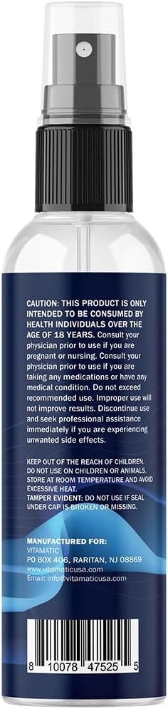 Vitamatic Pure Magnesium Oil Spray - 8 OZ