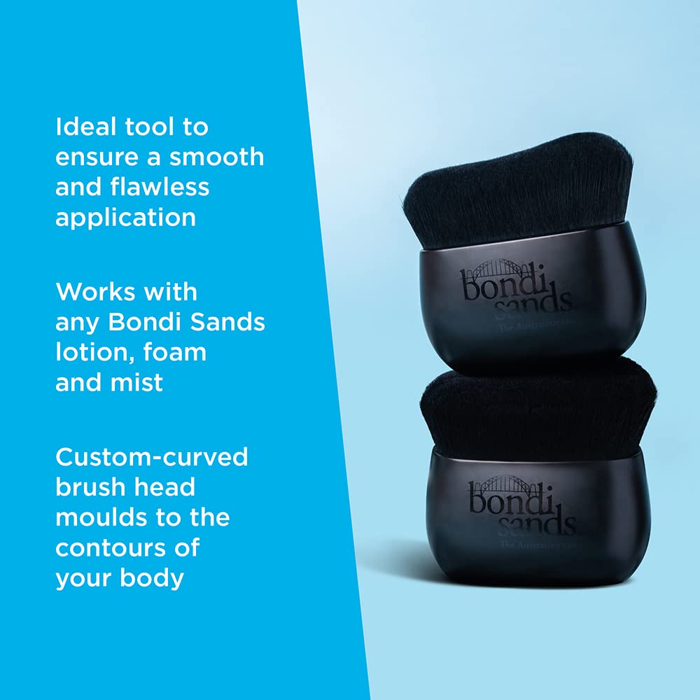 Bondi Sands Self Tan Body Brush, Foams, & Mists, Washable & Reusable