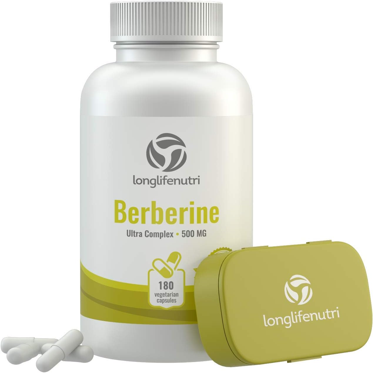 LongLifeNutri Berberine Supplement 180 Vegetarian Capsules – DirectBuyIn