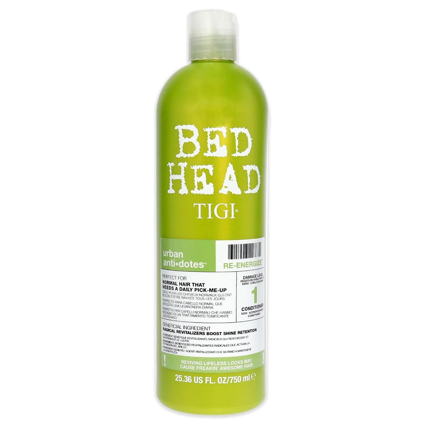 Tigi Bed Head Urban Antidotes Renergize Conditioner - 25.36 Fl Oz