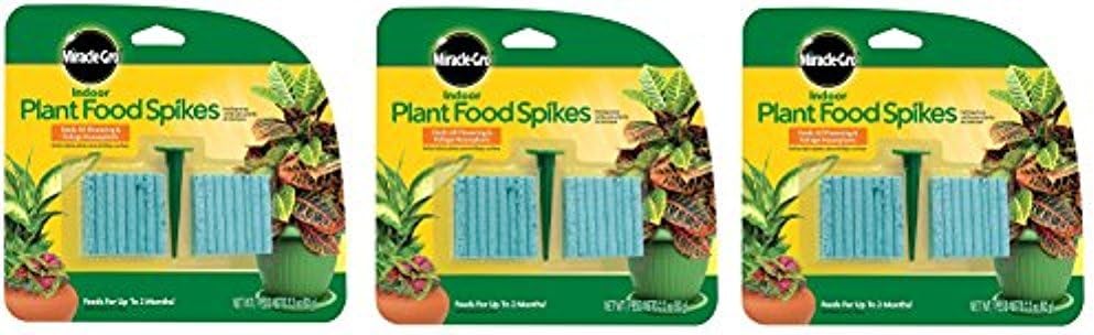 Miracle-GRO Indoor Plant Food, 48-Spikes