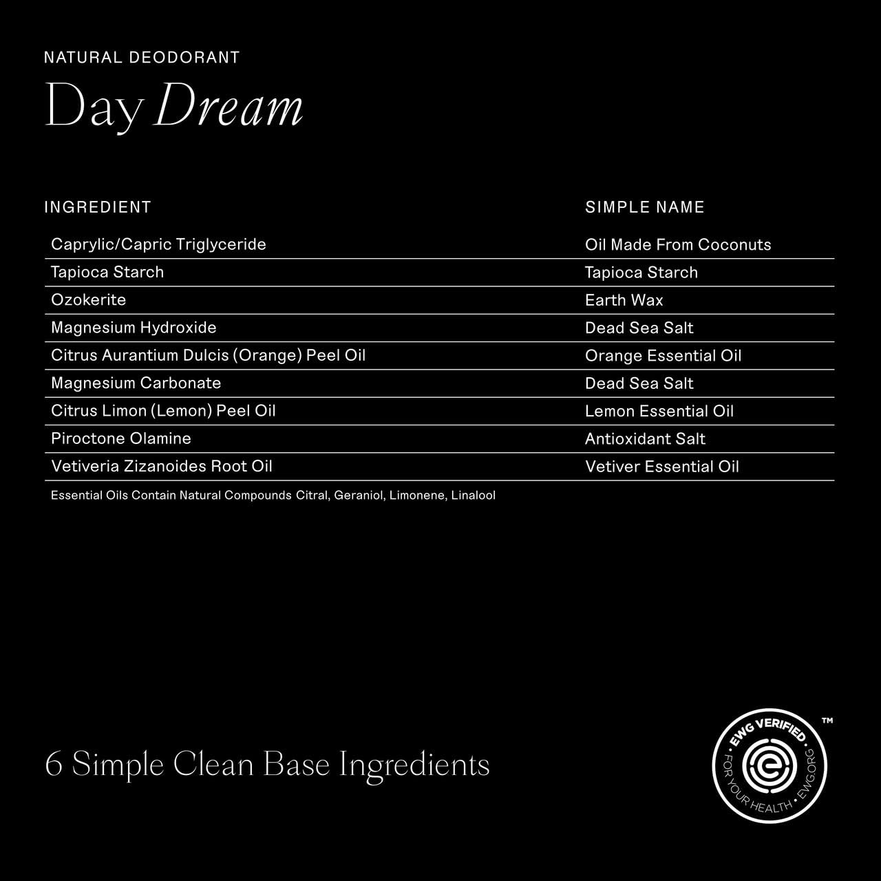 Each & Every Aluminum Free Deodorant Citrus & Vetiver - 2.5oz, 2 Pack