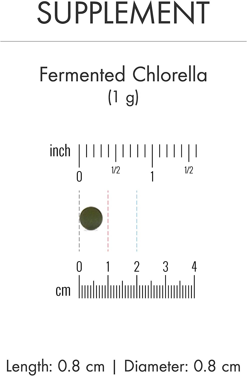 Dr. Mercola, Fermented Chlorella Dietary Supplement, 90 Servings (450 Tablets), Non GMO, Soy-Free, Gluten Free