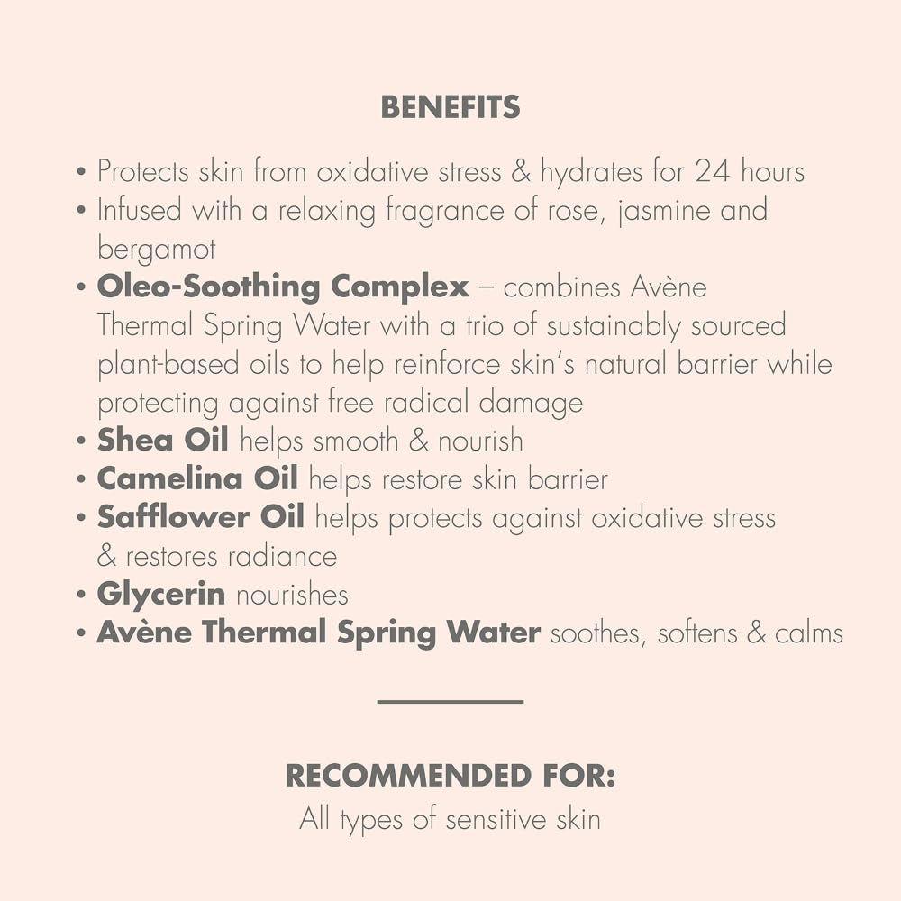 Avène Moisturizing Melt-in Balm, Shea Oil Body Butter - 8.4 Oz