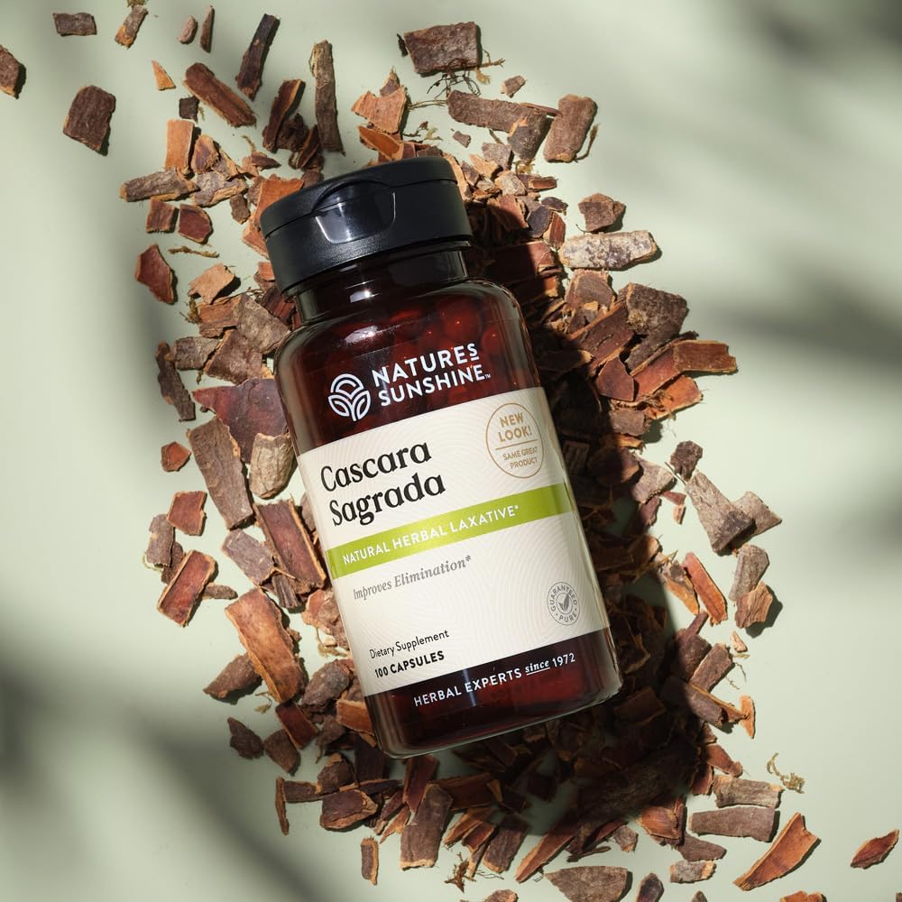 Nature's Sunshine Cascara Sagrada -100 Capsules