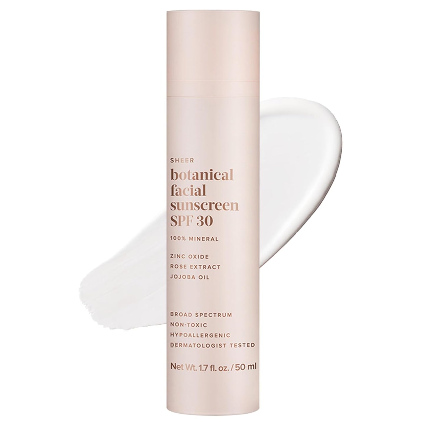 Evereden Sheer Botanical Face Sunscreen SPF 30 1.7 fl oz.