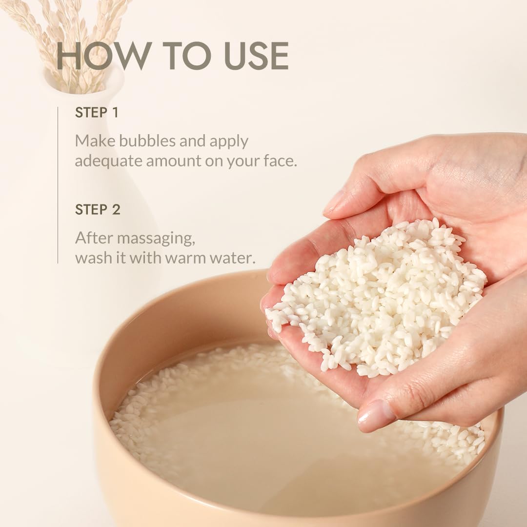 MIZON Rice Real Cleansing Foam - 5.07 fl oz