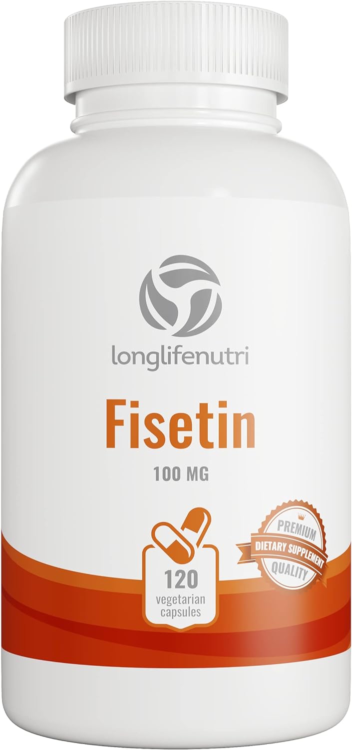 Fisetin Supplement 120 Vegetarian Capsules