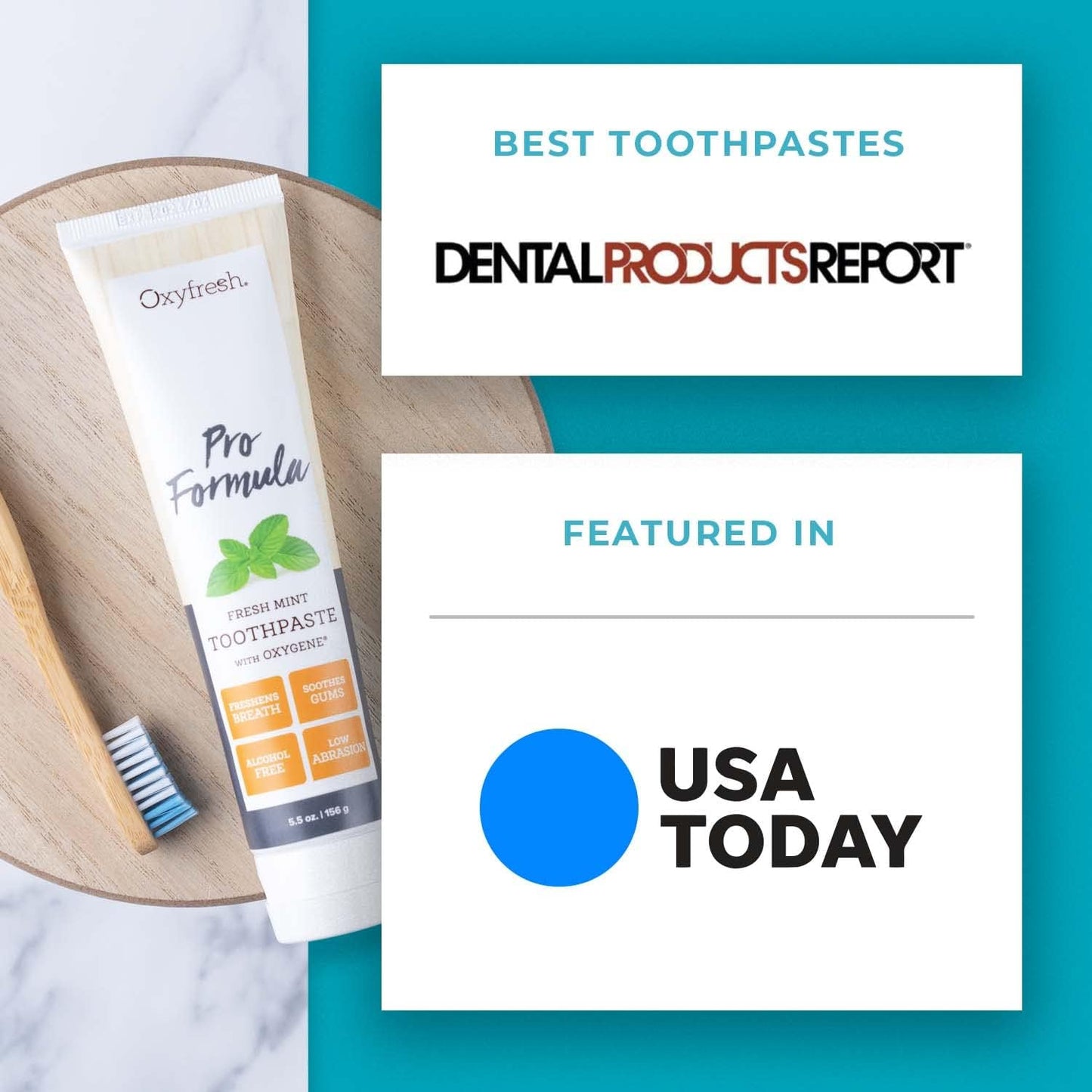 Oxyfresh Pro Formula Fresh Mint Toothpaste –5.5 oz.