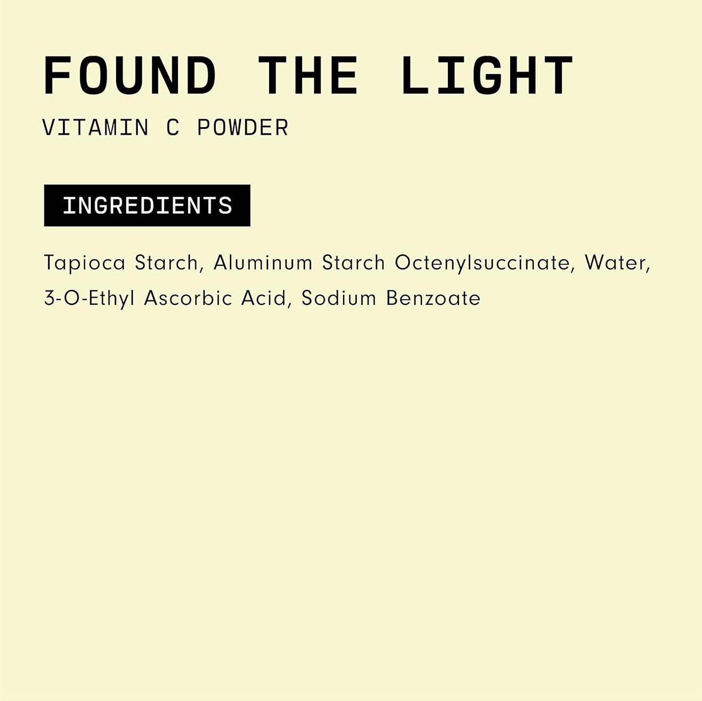 Versed Found The Light Vitamin C Powder - 0.3 oz