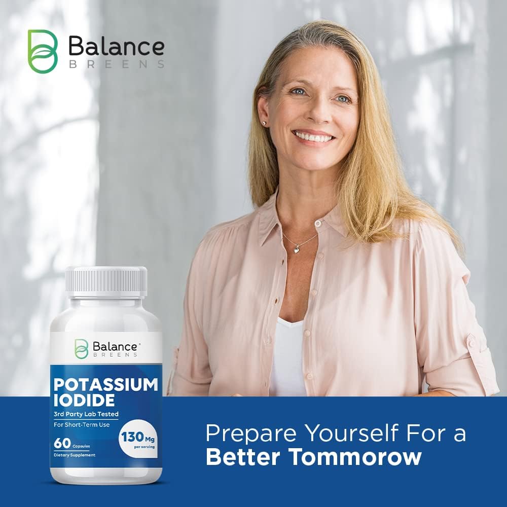 Balance Breens Potassium Iodide - 60 Capsules