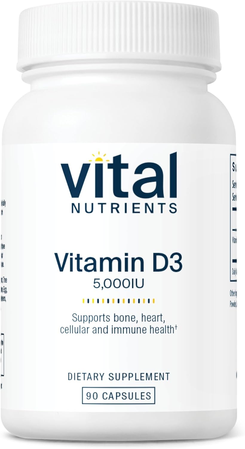 Vital Nutrients Vitamin D3 90 Capsules