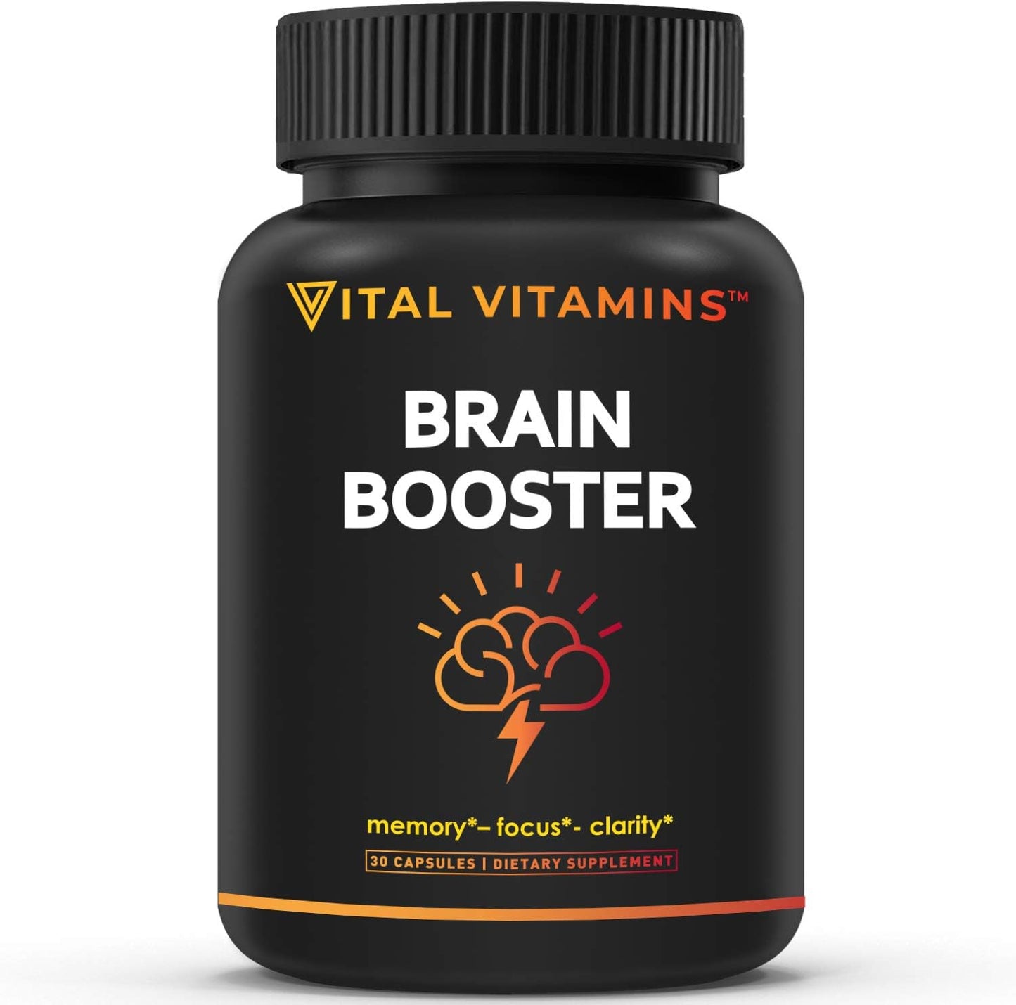 Vital Vitamins Brain Supplements for Memory & Focus 30 count