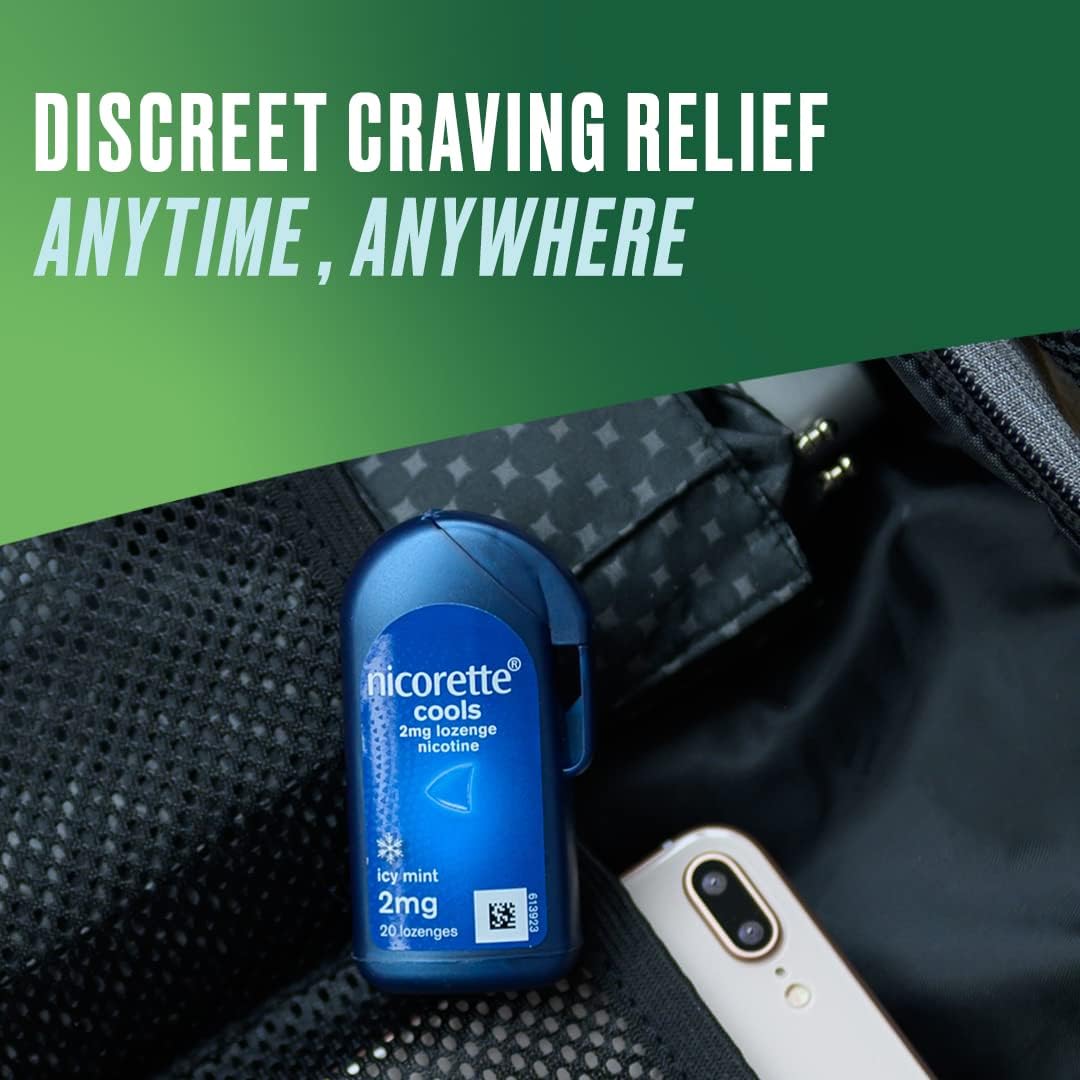 Nicorette Fruit Lozenge Nicotine 4 x 20 Lozenges, 2 mg