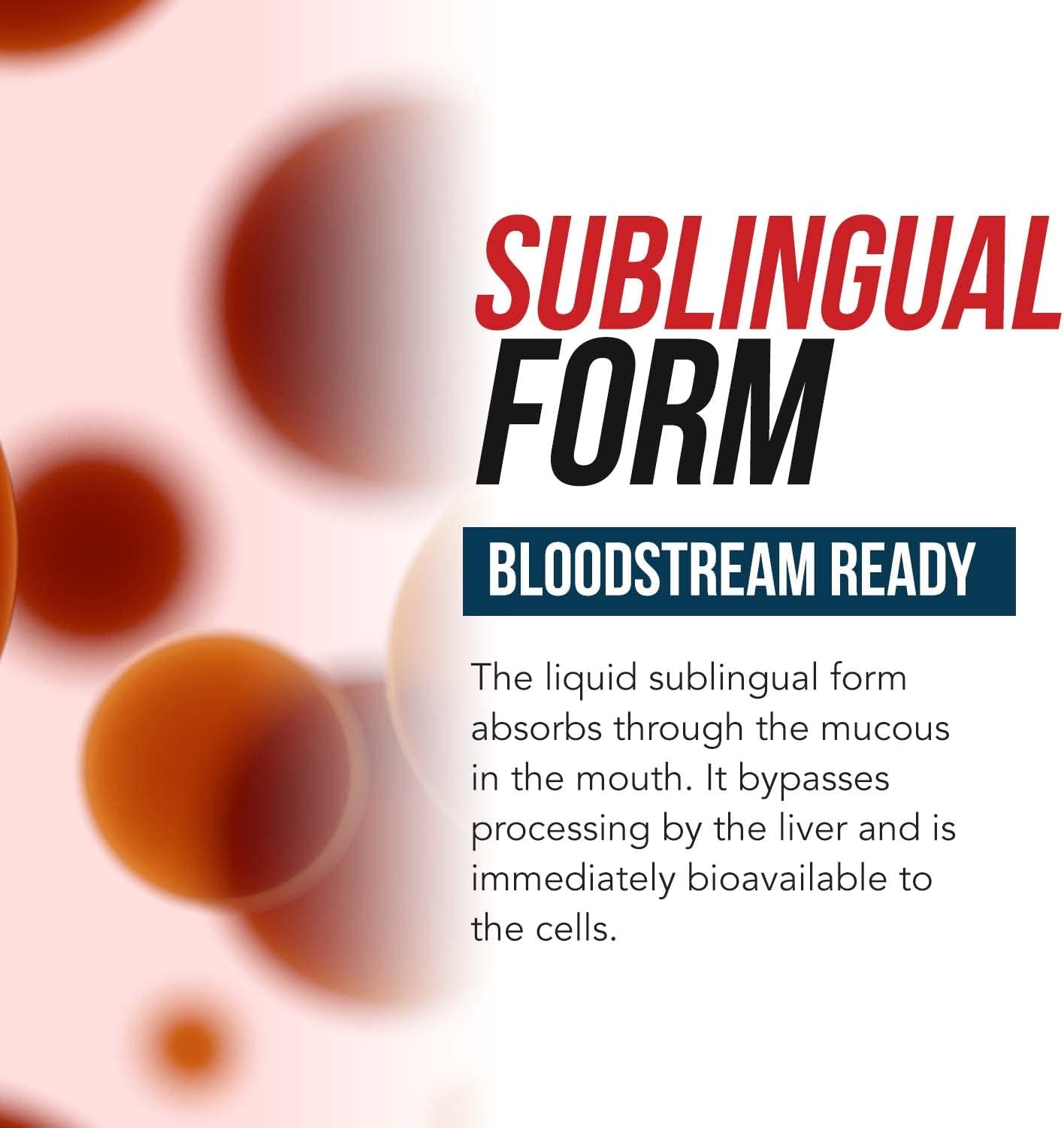 BioActive Vitamin B12 5000 mcg Contains 3 BioActive