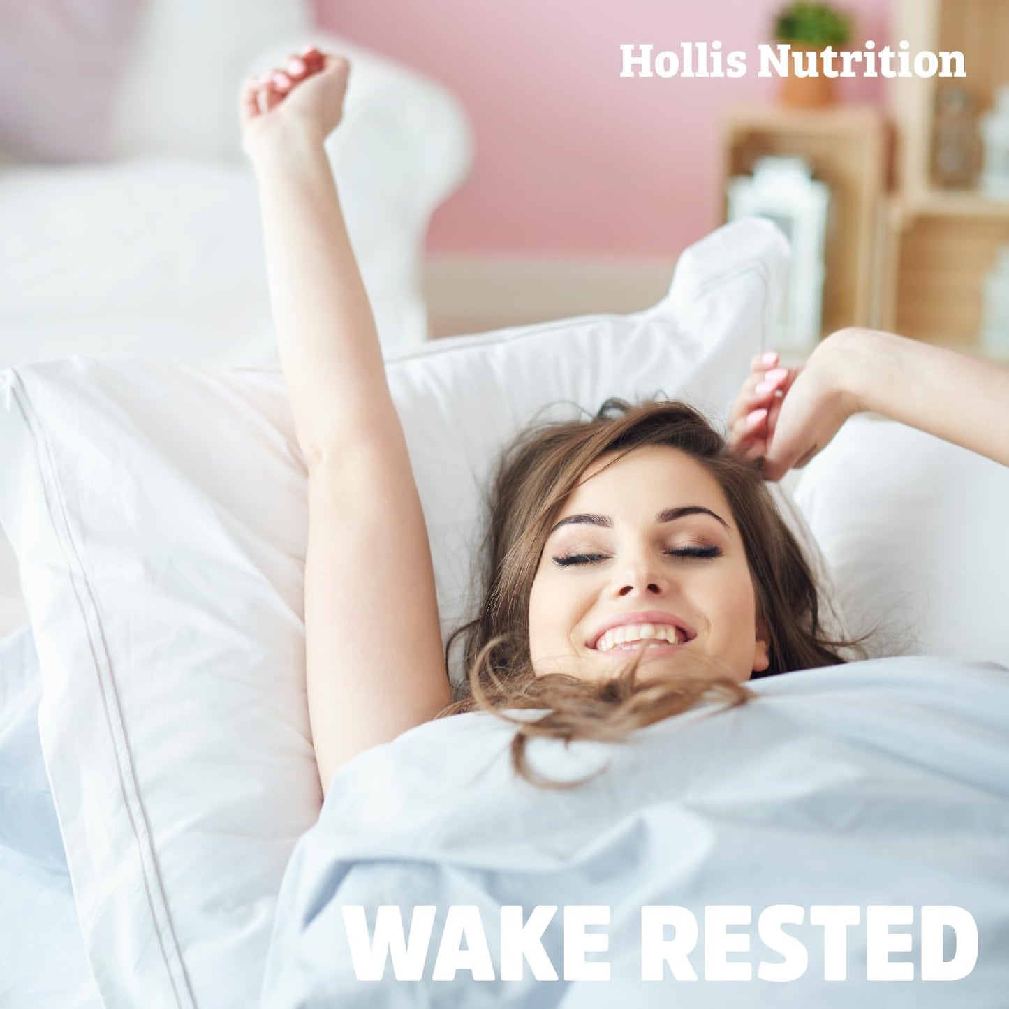 Sleep Fairy Natural Sleep Aid | Melatonin 10mg, L-Theanine, 5-HTP, Valerian Root - 60 capsules