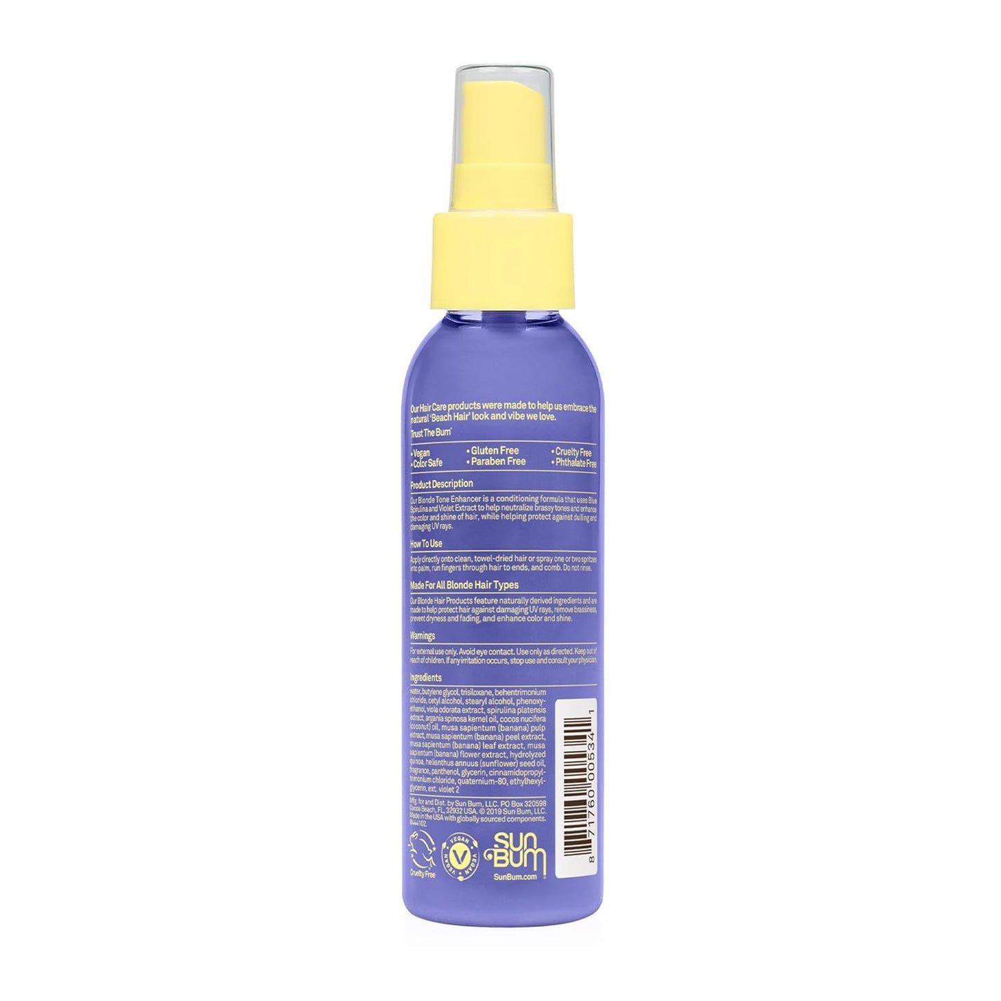 Sun Bum Blonde Tone Enhancer ,4 oz