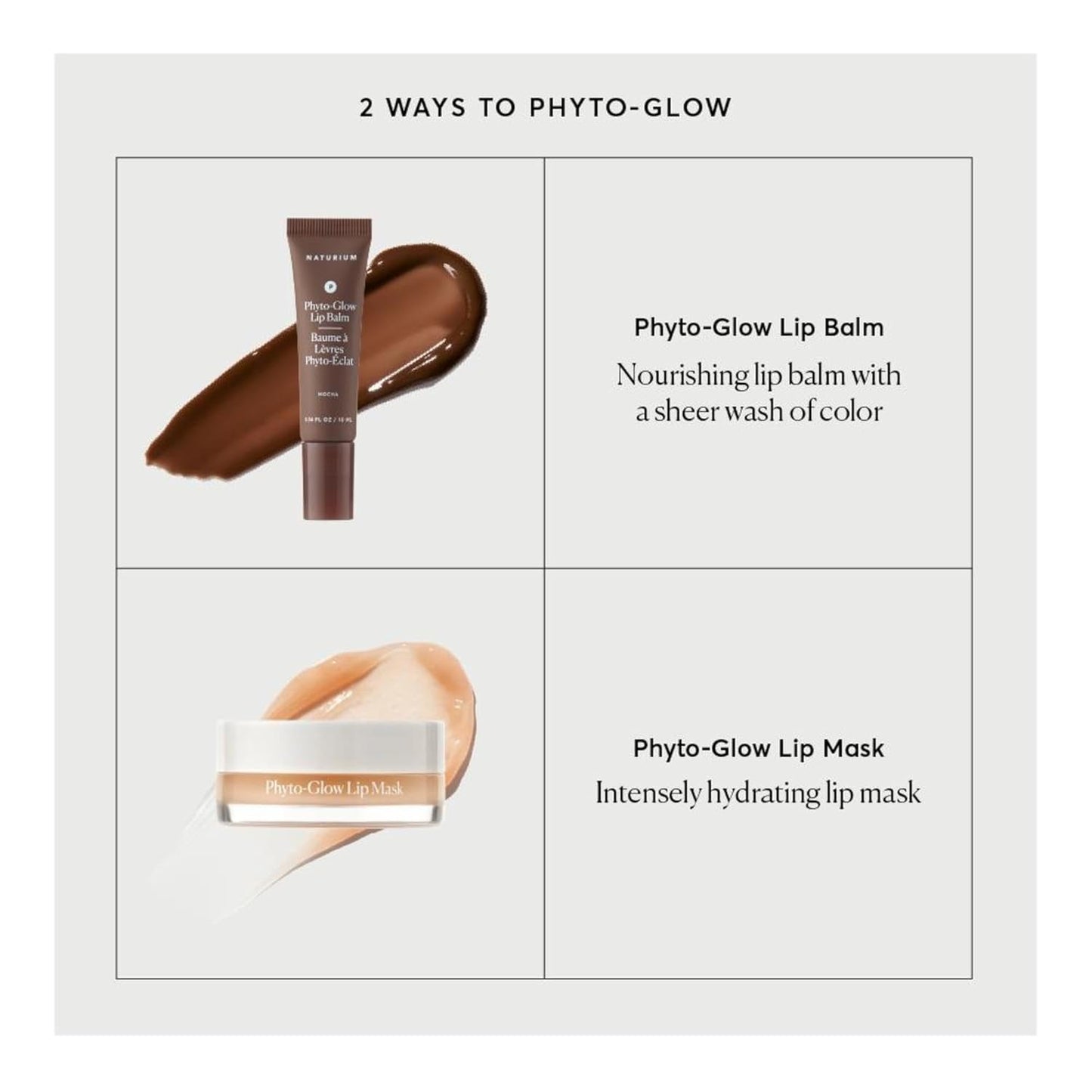 Naturium Phyto-Glow Lip Balm - 10 ml, Mocha