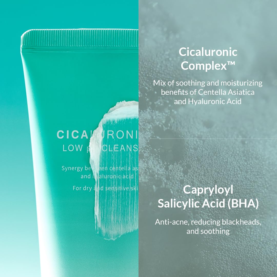 MIZON Cicaluronic Low pH Cleanser - 4.05fl oz