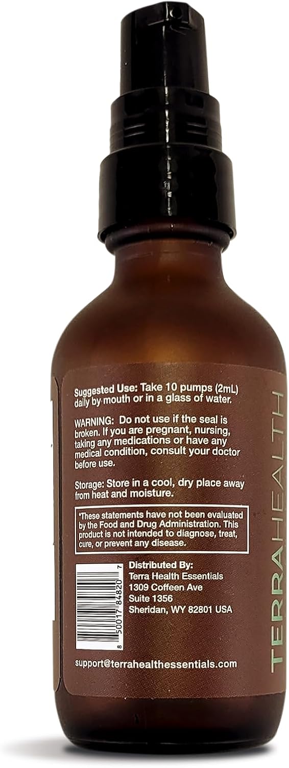 Terra Health Essentials - Liposomal Vitamin D3 + K2 -2 0z