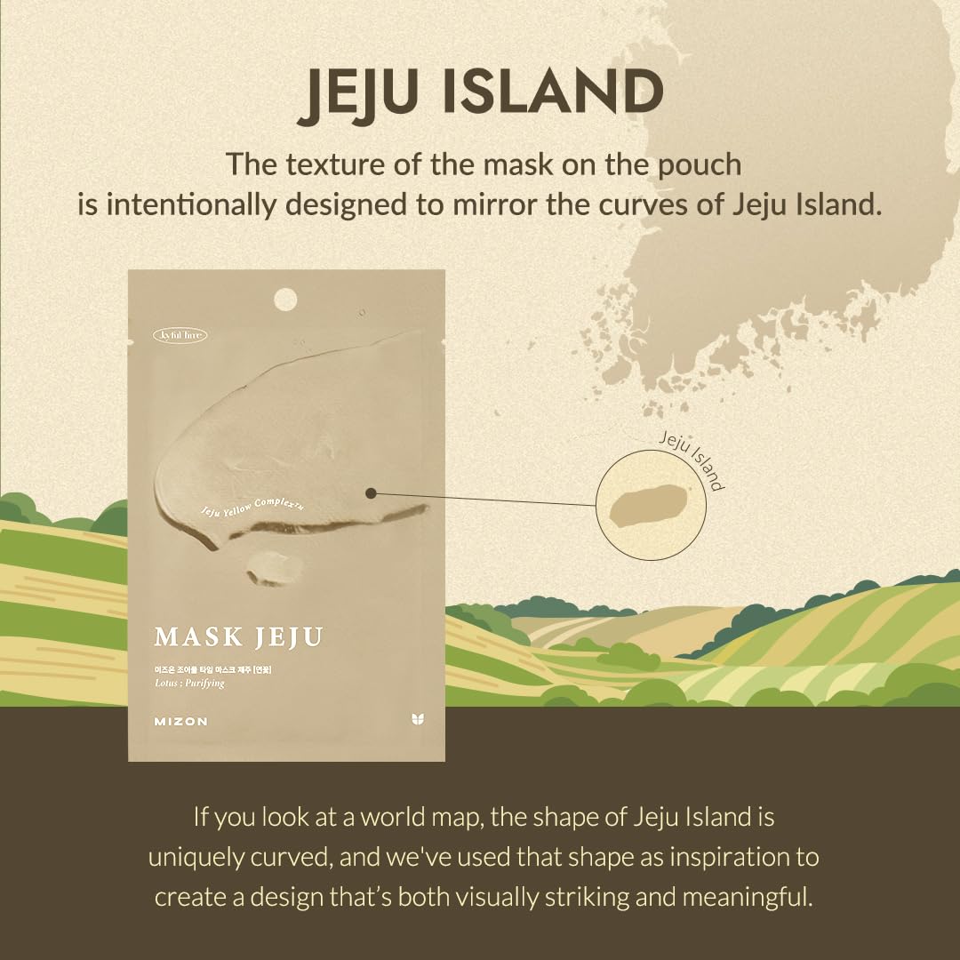 MIZON Joyful Time Jeju Face Mask Bundle - (10 PCS)